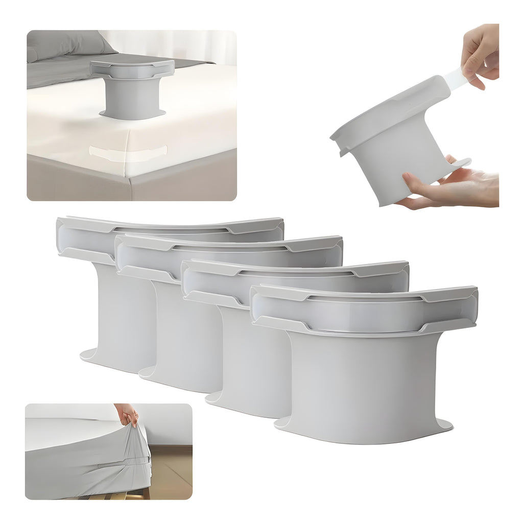 Juego de 4 Sujetadores de Sábanas